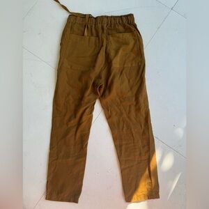 Zara Drawstring Cropped Pants
